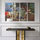Henryk Hector Siemiradzki: Monumental Academic Art Giclee Print on Canvas - Image 4