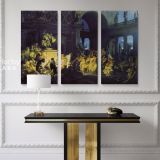 Henryk Hector Siemiradzki: Roman Orgy in the Time of Caesars Photo Print on Canvas - Image 3