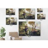 Famous Henryk Hector Siemiradzki Paintings Print on Canvas - Image 6