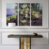 By a Spring Painting by Henryk Hector Siemiradzki Photo Print on Canvas - Image 3