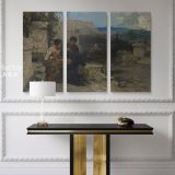 Hector Siemiradzki Polish Painter Monumental Academic Art Print on Canvas - Image 3