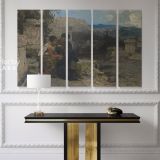 Hector Siemiradzki Polish Painter Monumental Academic Art Print on Canvas - Image 5