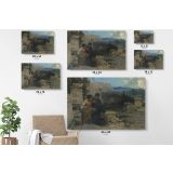 Hector Siemiradzki Polish Painter Monumental Academic Art Print on Canvas - Image 6