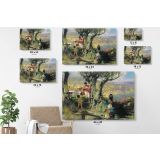 Henryk Hector Siemiradzki: Ancient Rome in a Village Photo Print on Canvas - Image 6