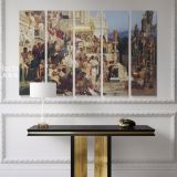 Nero's Torches Painting by Henryk Hector Siemiradzki Giclee Print on Canvas - Image 5