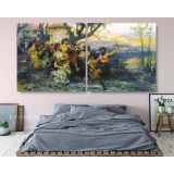 Famous Painting by Henryk Hector Siemiradzki Photo Print on Canvas - Image 2