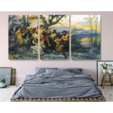 Famous Painting by Henryk Hector Siemiradzki Photo Print on Canvas - Image 3