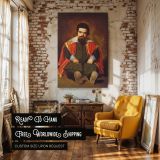 Sebastian de Morra - Velazquez Baroque Jester with Bold Expression canvas wall art - Image 3