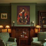Sebastian de Morra - Velazquez Baroque Jester with Bold Expression canvas wall art - Image 4
