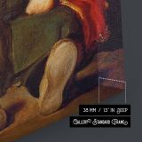 Sebastian de Morra - Velazquez Baroque Jester with Bold Expression canvas wall art - Image 8