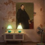 Sebastian Garcia de la Huerta - Velazquez Baroque Noble with Beard canvas wall art - Image 5