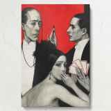 See Jack He Said - Dramatic Noir Scene 1922 By Wladyslaw T. Benda canvas wall art - Image 7