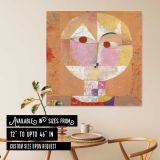 Senecio (Baldgreis) (1922) painting in high resolution by Paul Klee — room mockup view 6