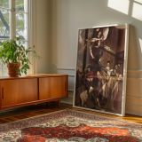 Seven Works of Mercy - Compassionate Acts in Baroque Scene by Caravaggio canvas wall art - Image 6