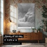 Sinful Woman Repents - Mary Magdalene by Gustave Dore canvas wall art