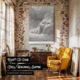Sinful Woman Repents - Mary Magdalene by Gustave Dore canvas wall art - Image 3
