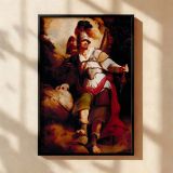 Sir Artegall - Heroic Knight from Faerie Queene by John Mortimer Canvas Art - Image 2