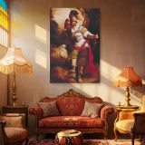 Sir Artegall - Heroic Knight from Faerie Queene by John Mortimer Canvas Art - Image 4