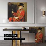 Sir John Everett Millais - The Yeoman of the Guard, Tate Britain — console room view