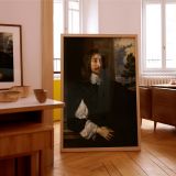 Sir William Killigrew - Elegant 17th Century Portrait by Van Dyck canvas wall art - Image 8