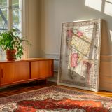 South America Political Map - Educational Framed Canvas for Office or School - Image 7
