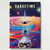 Spacetime - Cosmic Chaos and Black Hole Poster Art - Image 7