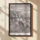 Spies Return from Canaan - Gustave Dore Fruit of the Promised Land canvas wall art - Image 2