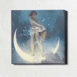 Spring Scattering Stars (1927) by Edwin Blashfield — room mockup view 1