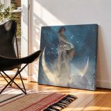 Spring Scattering Stars (1927) by Edwin Blashfield — room mockup view 2