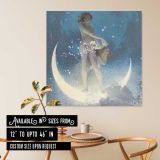 Spring Scattering Stars (1927) by Edwin Blashfield — room mockup view 6