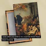 St. Francis Xavier Preaching - Biblical Healing Revival By Peter Paul Rubens canvas wall art - Image 6