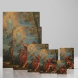 St. John on Patmos - Visionary Religious Scene By Carlo Maratta canvas wall art - Image 4