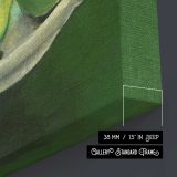 Still life with apples (1935) oil painting by Mikulas Galanda — room mockup view 5