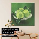 Still life with apples (1935) oil painting by Mikulas Galanda — room mockup view 6