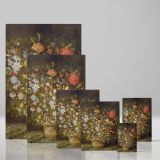 Still Life with Flowers - 1600s Baroque Floral Arrangement By Jan Brueghel the Elder canvas wall art - Image 4