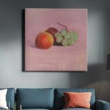Still Life with Fruit (1905) by Odilon Redon — room mockup view 3
