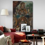Still Life with Silver - Baroque Fruit and Vessel Scene By Alexandre F. Desportes canvas wall art