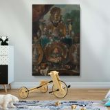 Still Life with Silver - Baroque Fruit and Vessel Scene By Alexandre F. Desportes canvas wall art - Image 2