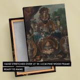 Still Life with Silver - Baroque Fruit and Vessel Scene By Alexandre F. Desportes canvas wall art - Image 6