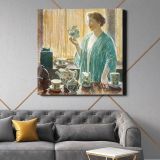 Strawberry Tea Set (1912) by Frederick Childe Hassam — room mockup view 21