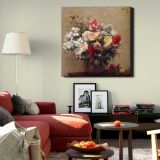 Summer Flowers (1880) in high resolution by Henri Fantin–Latour — room mockup view 22