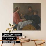 Supper at Emmaus by Diego Velázquez — room mockup view 6