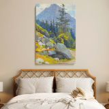 Tatra Mountains - Alpine Landscape Scene By _udovit _ordak canvas wall art