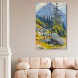 Tatra Mountains - Alpine Landscape Scene By _udovit _ordak canvas wall art - Image 2
