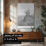 Temptation of Jesus - Satan in the Wilderness by Gustave Dore canvas wall art