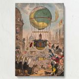 Tentanda Via - Satirical Political Cartoon Print 1812 By James Gillray - Image 7