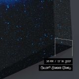 The Andromeda galaxy's older stellar population in blue — room mockup view 5