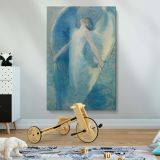 The Angel - Ethereal Celestial Figure in Soft Light By William Baxter Closson canvas wall art - Image 2
