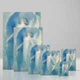 The Angel - Ethereal Celestial Figure in Soft Light By William Baxter Closson canvas wall art - Image 4