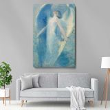 The Angel - Ethereal Celestial Figure in Soft Light By William Baxter Closson canvas wall art - Image 5